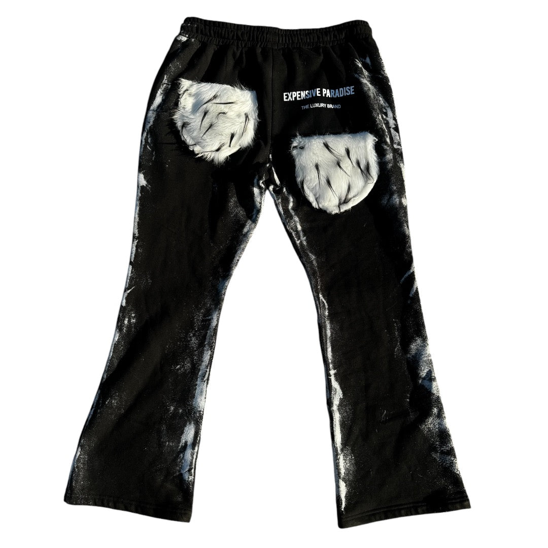 Expensive Paradise "Intriguing Error" Set (Hoodie & Sweatpants) COLOR: Black / White