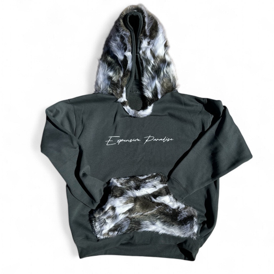 EXPENSIVE PARADISE - " Lavish Error" Set (Hoodie & Sweatpants) COLOR: GRAY