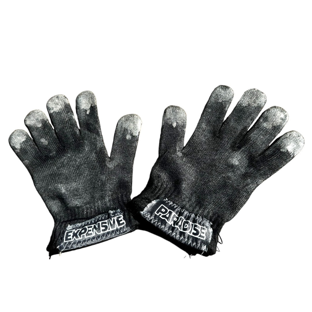 EXPENSIVE PARADISE - "404 ERROR MITTENS" COLOR: GRAY