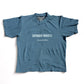 EXPENSIVE PARADISE - "RAW LUXURY" (HEAVYWEIGHT PIGMENT TEE) COLOR: PEBBLE BLUE