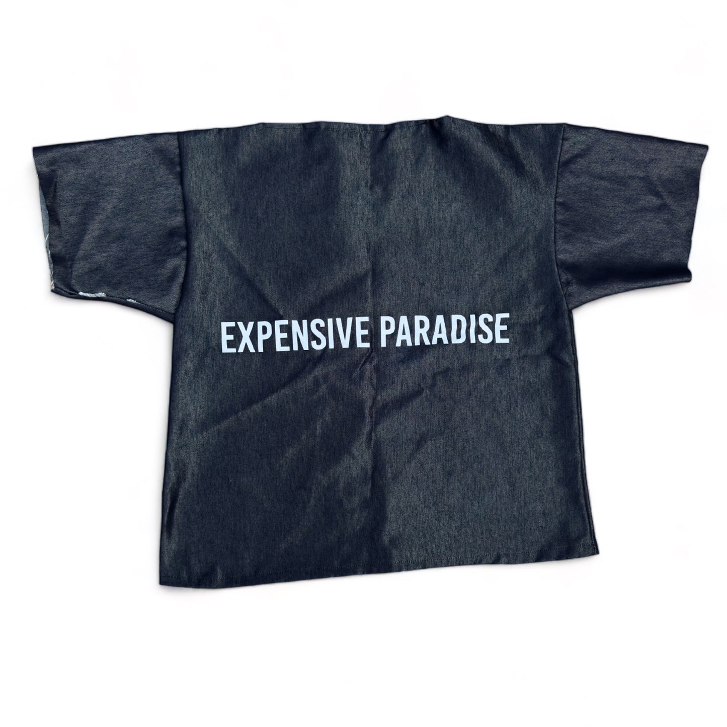 EXPENSIVE PARADISE - "EP DENIM" (BOXY TEE) COLOR:DENIM